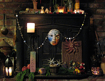 Winter Solstice Altar
