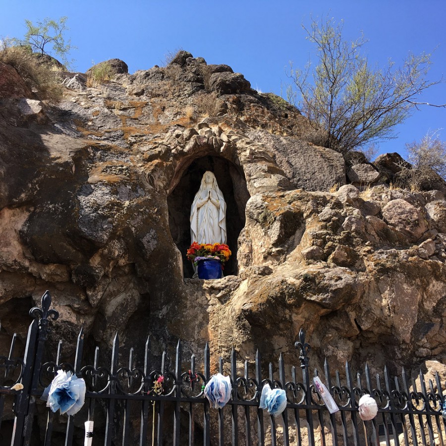 Tucson_San Xavier del Bac Mary Grotto