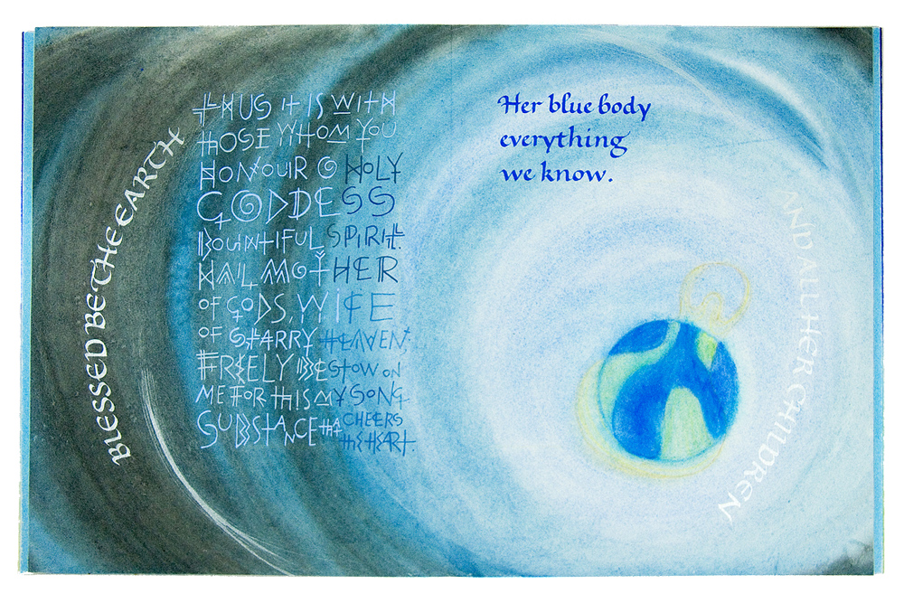 Litanies for Mother Earth her blue body